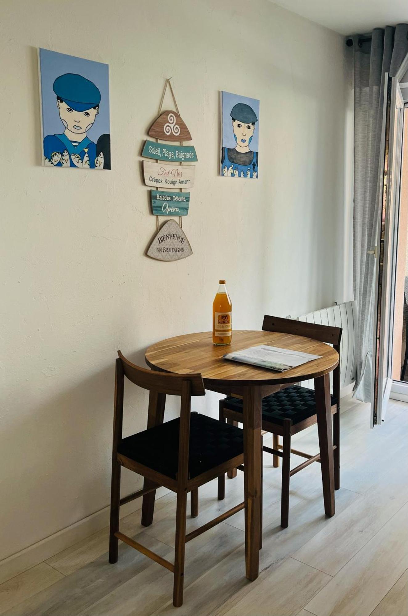 Au Bord De L'Eau Lägenhet Concarneau Exteriör bild