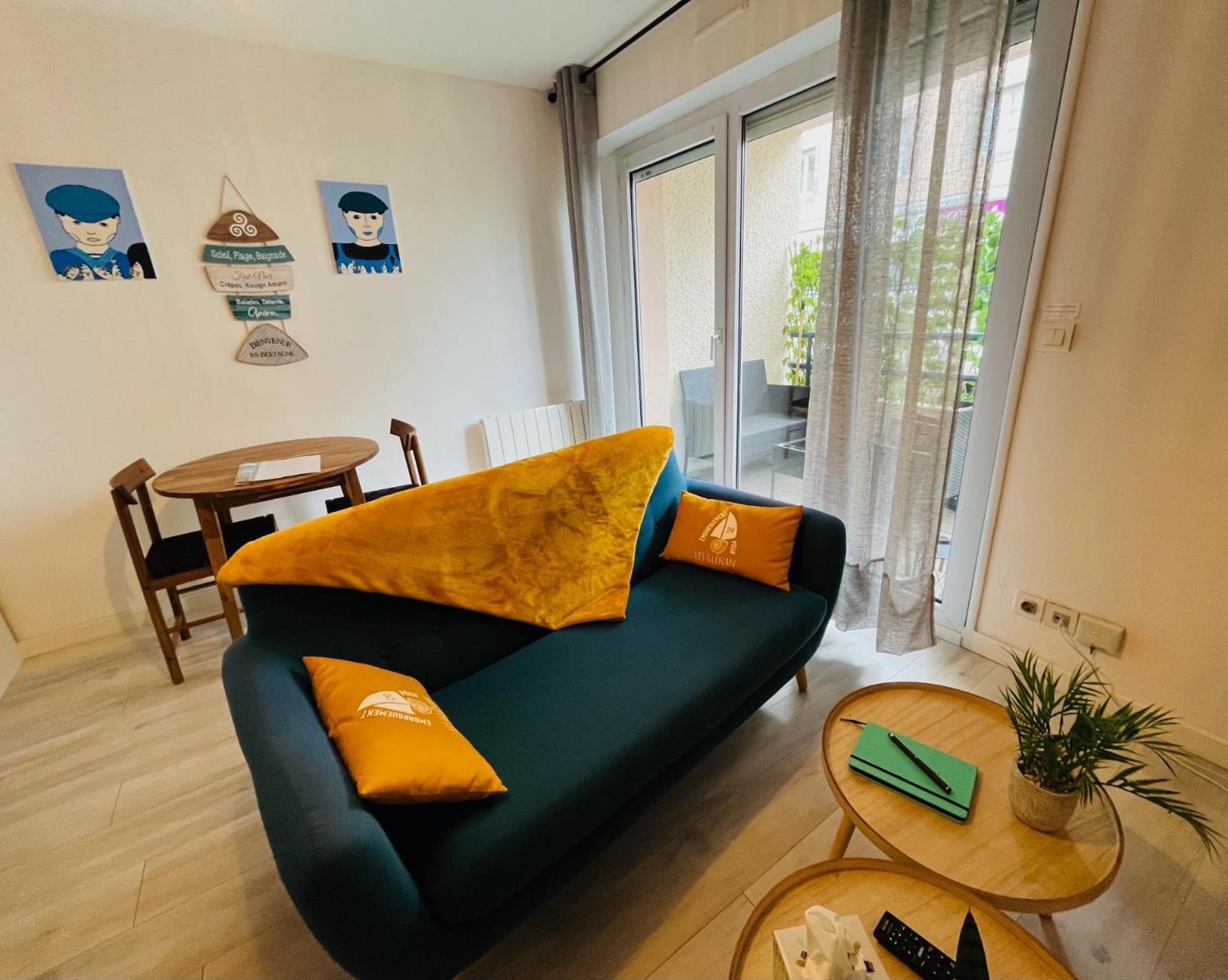Au Bord De L'Eau Lägenhet Concarneau Exteriör bild